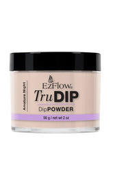 Front view of EzFlow TruDIP Amature Night contained in a transparent 2 ounce glass jar