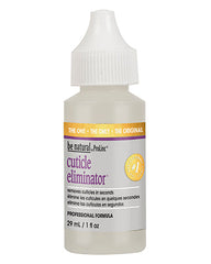 be natural Cuticle Eliminator 1 fl oz quickly removes cuticles in seconds with a professional formula.