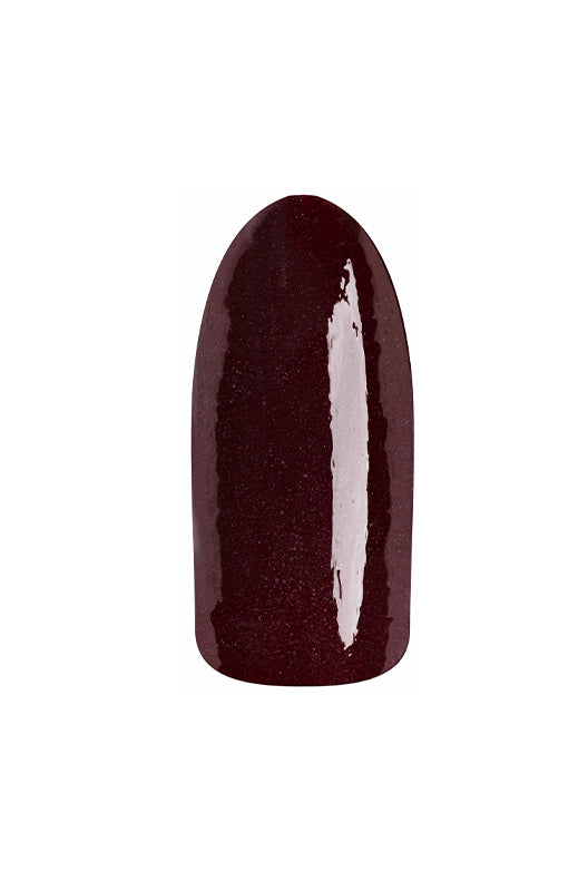EzFlow TruGEL Another Bottle swatch previewing its merlot creme' hue