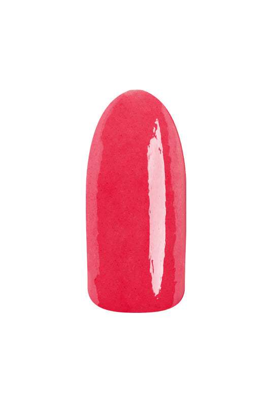 Pucker Up Red TruLaq nail color swatch with a high-gloss finish, creating a bold and vibrant nail look.