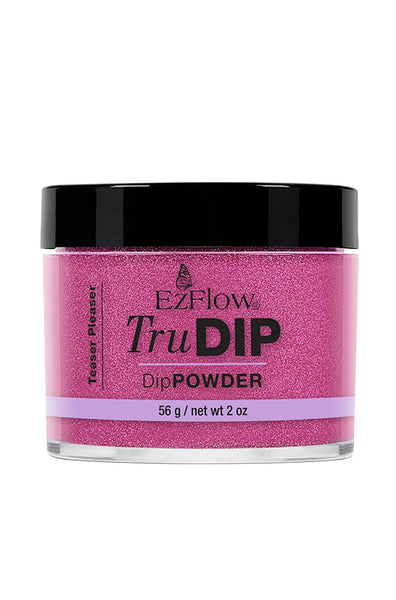 EzFlow TruDIP Teaser Pleaser 2 oz – Bright Pink Dip Powder