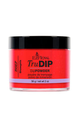 A forward facing glass tub of EzFlow TruDIP Showgirls topped with black screw on top cap