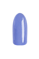Lilac blue creme' combination showing EzFlow TruMatch Color Duos Going Up? finish on artificial nail