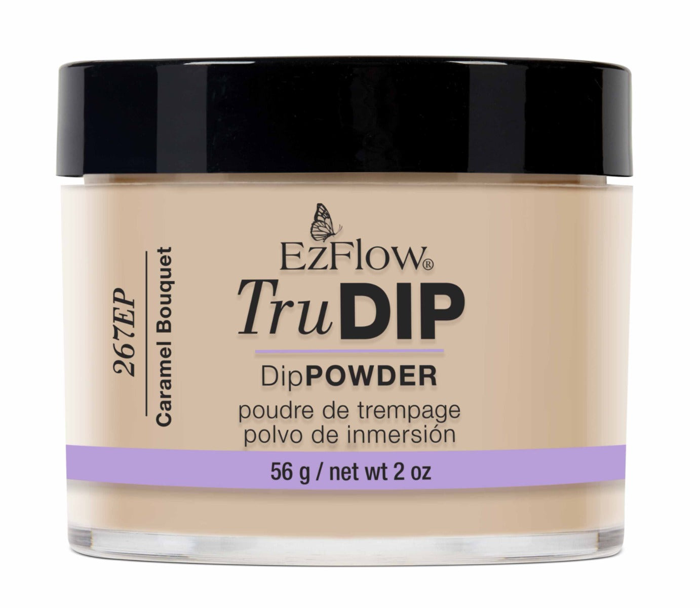Front view of EzFlow TruDip shade Caramel Bouquet Jar
