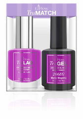 Front view of EzFlow TruMatch Manic Magenta bottles
