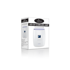 LED/UV Cordless Lamp with advanced LED/UV technology for faster nail curing.